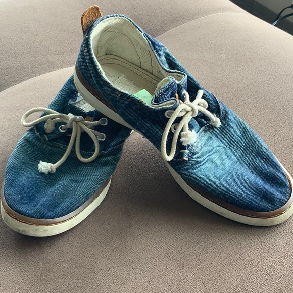 timberland denim shoes
